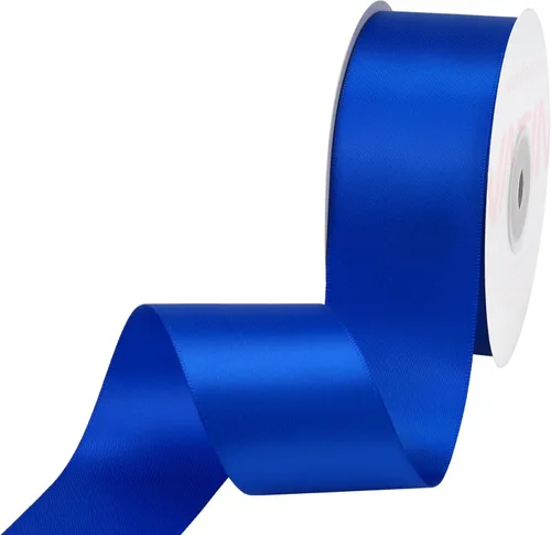 Miniatura 84 de VATIN Cinta de satín de poliéster de doble cara de 1.5 pulgadas Azul Royal Light