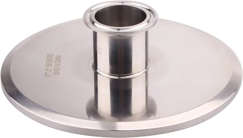 Miniatura 34 de DERNORD Reductor Concéntrico Sanitario Abrazadera Triple Trébol de Acero Inoxidable 304 Tapa de Montaje Sanitaria Reductora