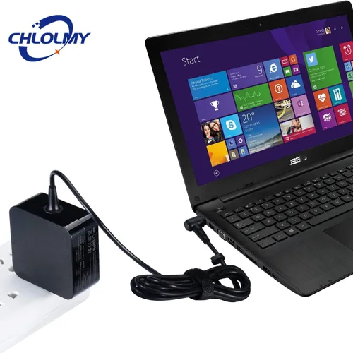 Miniatura 2 de Cargador adaptador de CA de 33 W 1.75A 19V compatible con Asus Vivobook X200MA X200M X200CA X200C X200 X202E X202 X201E X201 Q200E Q200 S200E S200