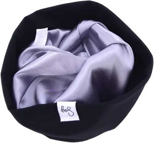 Miniatura 94 de Gorro de punto para recién nacido, para niños y niñas, con forro de satén sedoso, gorro para niños pequeños