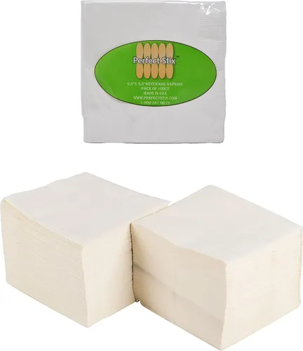 Miniatura 12 de Servilletas perfectas de 2 capas. 100ct servilletas de papel para cóctel. Dos capas., Negro, 100
