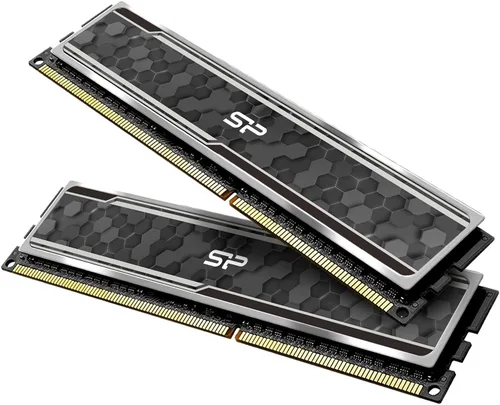 Miniatura 8 de Silicon Power Value Gaming DDR4 RAM 16GB (2x8GB) 3200MHz (PC4 25600) 288-pin CL16 1.35V UDIMM Módulo de memoria de escritorio con disipador de calor
