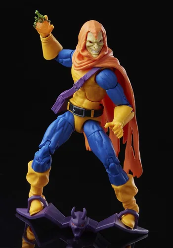 Miniatura 8 de Marvel Legends Series Spider-Man - Figura de acción Hobgoblin de 6 pulgadas, diseño inspirado en Toy Biz, incluye 3 accesorios: planeador, bomba