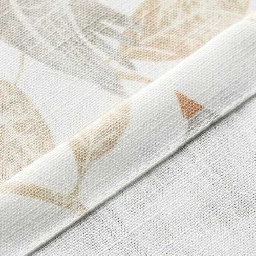 Miniatura 7 de VOGOL Cortina de ventana estilo campestre, cortinas estampadas con patrón de pájaros y hojas para dormitorio, paneles decorativos con ojales