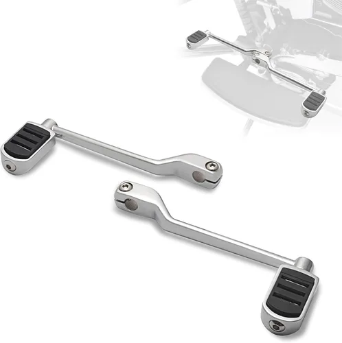 Miniatura 7 de FOVPLUE Palancas de cambio de talón/punta con clavijas de cambio, clavijas de cambio delanteras y traseras para Harley '86-'17 FL Softail