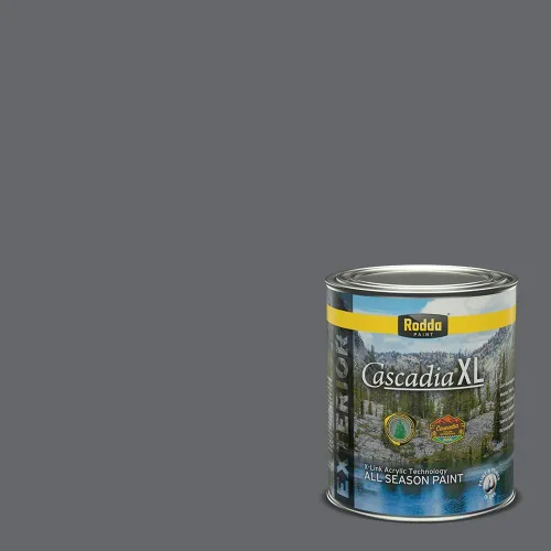 Miniatura 150 de Rodda Paint CASCADIA XL Pintura e imprimación satinada exterior en uno, cuarto de galón, Acapulco Dive