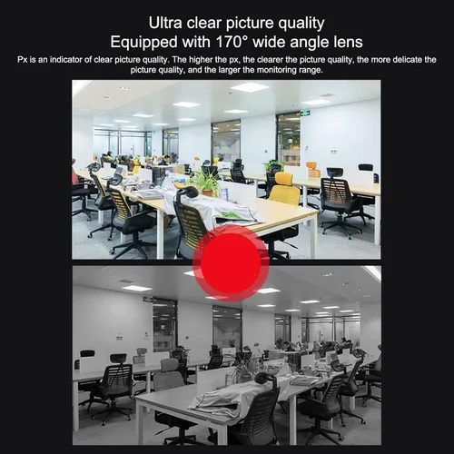 Miniatura 8 de Mini cámara, 1080 p Full HD Smart Cam teléfono celular aplicación de detección de movimiento cámara grabadora de video cámara IP para seguridad