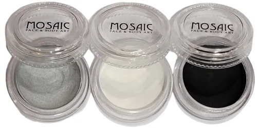Miniatura 21 de Mosaic HydroCream - Paquetes de personajes de pintura facial para niños, no mancha, lavable, fórmula vegana gentil hipoalergénica. Pasteles