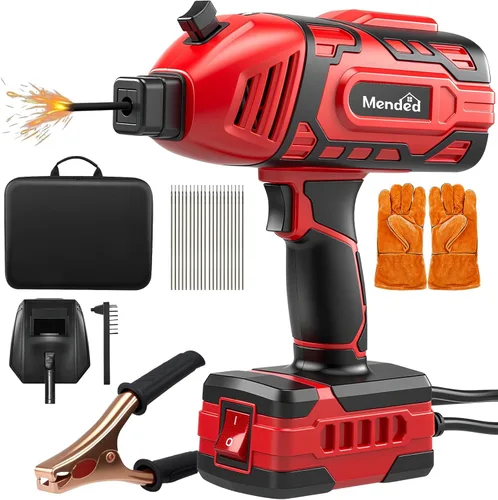 Sakertool - Máquina de soldadura portátil eléctrica: soldador de mano IGBT con 5 ajustes de corriente variables - Pistola de soldadura de arco