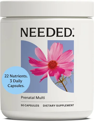 Miniatura 7 de Needed. Multivitamínico para prenatal Cápsula prenatal Multi Essentials - Embarazo, Lactancia, Posparto Formulado por expertos y probado por