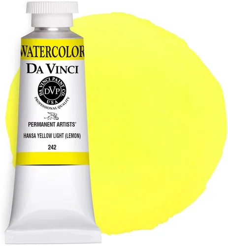 Miniatura 49 de DA VINCI PAINTS Pintura de acuarela para artista profesional, Gamboge (tono), 0.5 fl oz