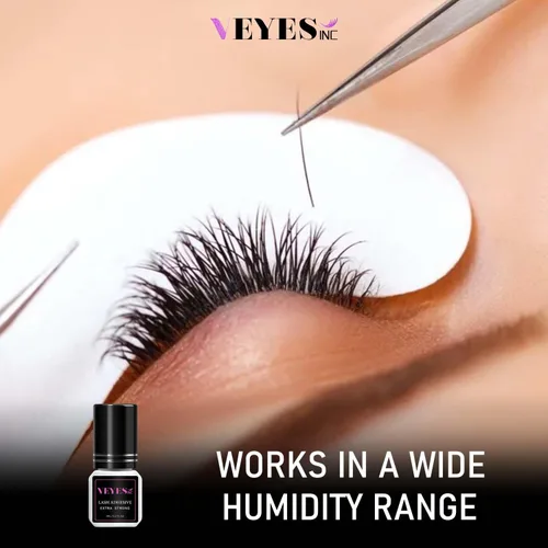 Miniatura 7 de Veyes Inc - Pegamento para extensión de pestañas - Pegamento profesional extrafuerte 5ml Tiempo de secado de 1 segundo Permanencia de 8 semanas