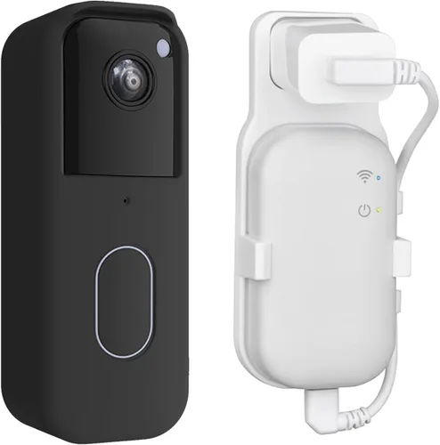 Miniatura 8 de Funda de silicona para timbre de video Blink de 2ª generación, protección completa y piel resistente a la intemperie con borde de absorción
