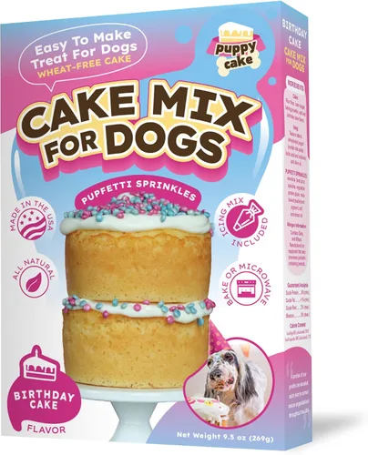 Miniatura 12 de Puppy Cake - Mezcla de pastel de mantequilla de cacahuete sin trigo y glaseado para perros
