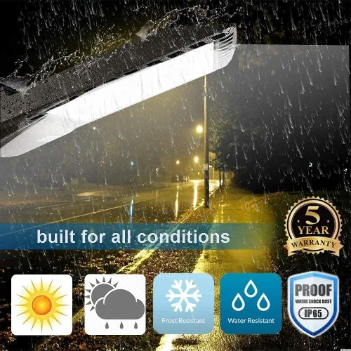 Miniatura 5 de ledmo Luz LED para Estacionamiento del Anochecer al Amanecer, Iluminación Exterior con Soporte de Brazo Ajustable, 19500 lm, Lámparas de Pared