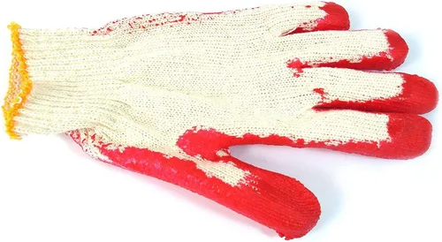 Miniatura 4 de 100 pares de guantes de látex de palmera roja de punto, hechos en Corea