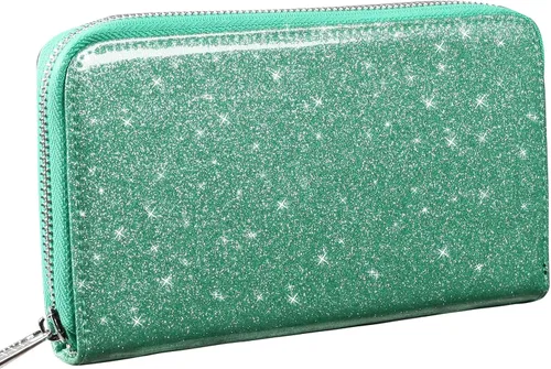 Miniatura 2 de Easyoulife Cartera de cuero genuino para mujer con tarjetero RFID seguro 36 ranuras