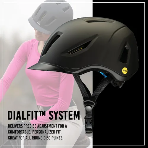 Miniatura 4 de Troxel Terrain MIPS Cooling Horse Riding Helmet, Low-Profile, Micro-Adjustable Design, Horseback Riding Gear
