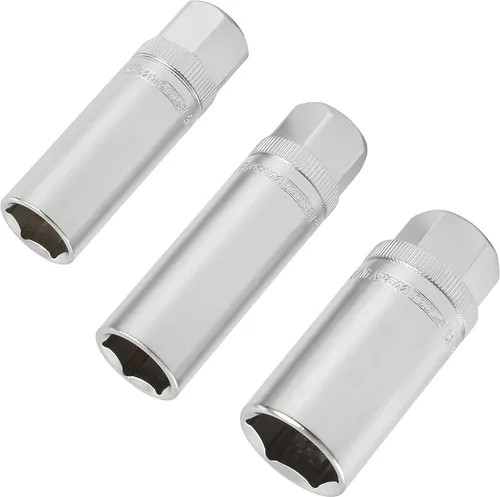 OEMTOOLS 22891 Juego de llaves de vaso magnéticas para bujías de 3/8 de pulgada, contiene llaves de vaso profundas de 6 puntos de 5/8" (16 mm),