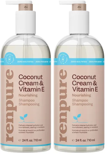 Miniatura 3 de Renpure Champú nutritivo de crema de coco, 24oz