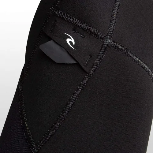 Miniatura 5 de Rip Curl Flashbomb - Traje de neopreno con cremallera en el pecho (3/2 GB, color negro, 4)
