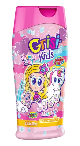 Miniatura 2 de Grisi Champú Manzanilla Kids para niñas, 10 onzas líquidas, 10 onzas