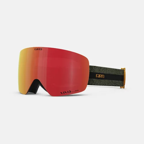 Miniatura 33 de Giro Gafas de esquí de snowboard Contour para hombres y mujeres, cambio rápido magnético con 2 lentes VIVID, tecnología de ventilación antivaho - OTG