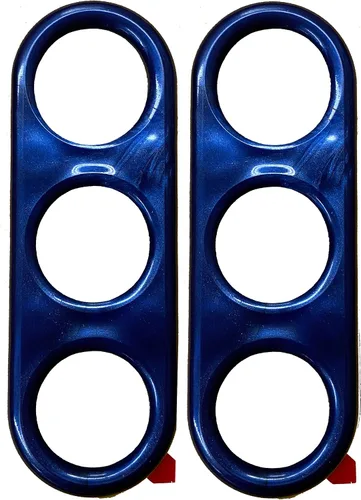 El Original, Agarre de Cierre de Puerta Automotriz para Automóviles y Camiones, Fácil de Instalar, Hecho en Estados Unidos, (3 Agujeros, Azul)
