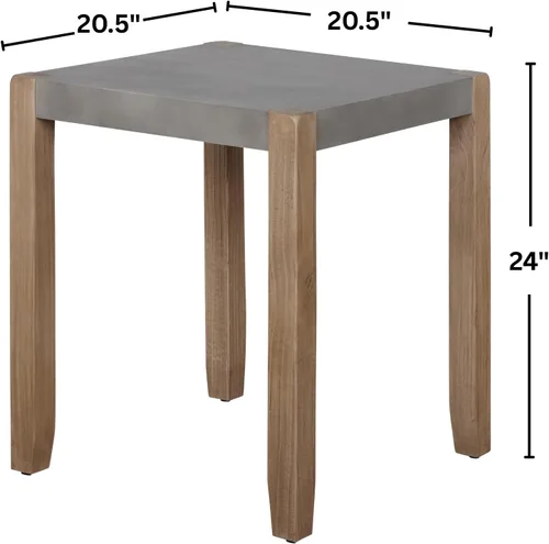 Miniatura 2 de Alaterre Furniture Newport - Juego de sala de estar, color gris hormigón