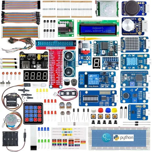 Miniatura 9 de Adeept GPIO cable de Ultimate principiantes Kit de aprendizaje para Raspberry Pi 3 2 Modelo B/B + Python ADXL345 DC Motor
