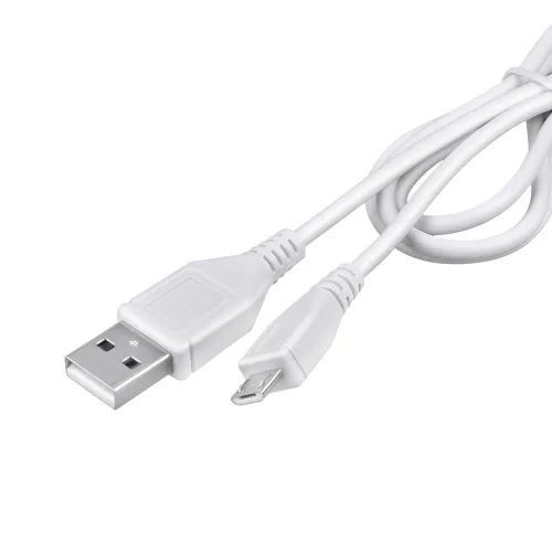 Miniatura 4 de 3.3ft White Micro USB Charging Cable Charger Cord Lead Compatible with Edifier M260 MP260 M5 Extreme Connect Portable Bluetooth Speaker