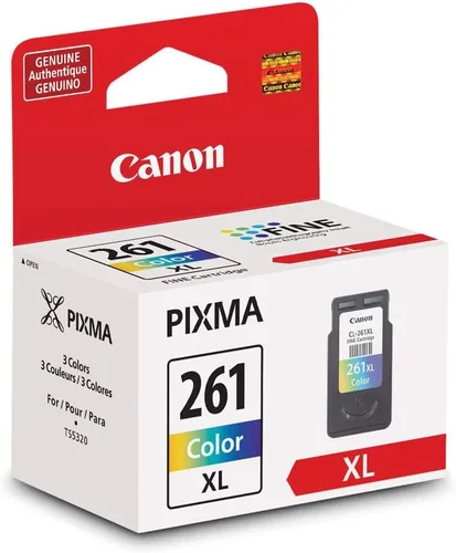 Miniatura 3 de Canon Paquete de 2 cartuchos de tinta de color CL-261XL