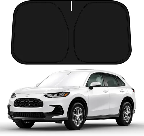 D-Lumina - Parasol para parabrisas para Honda HRV HR-V 2023 2024 2025, accesorio para ventana delantera, protector de visera de sol, bloquea los