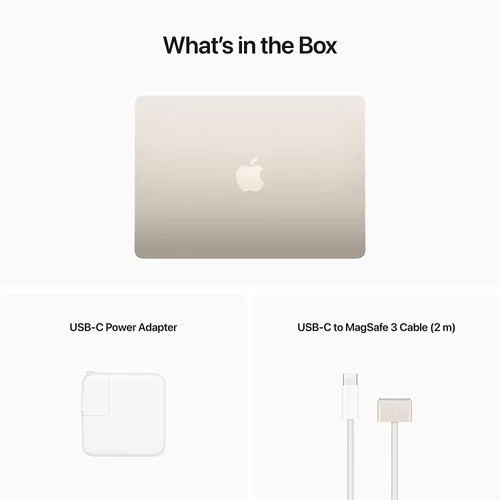 Miniatura 9 de Apple Laptop MacBook Air 2022 con chip M2 (13.6 pulgadas, 8 GB de RAM, almacenamiento SSD de 256 GB) Starlight (renovado)