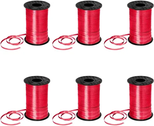 Miniatura 31 de PMU Tira de cinta rizadora negra de 500 yardas x 3/16 pulgadas para envolver regalos, decoración de cumpleaños, celebraciones, fiestas, accesorios