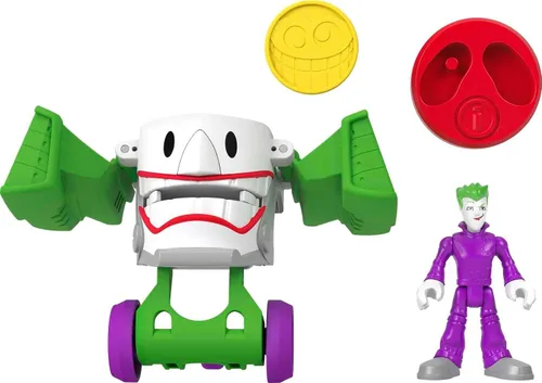 Miniatura 8 de DC Super Friends Fisher-Price Imaginext Batman - Juego de cambiadores de cabeza y figuras para preescolar, juego de simulación para niños a partir