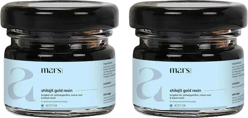 Miniatura 7 de Mars Pure Himalayan Shilajit Gold Resina - Paquete de 3
