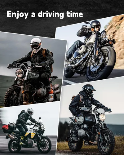 Miniatura 7 de Guantes de motocicleta, guantes de pantalla táctil para moto con nudillos duros, guantes tácticos, guantes de equitación, guantes antideslizantes