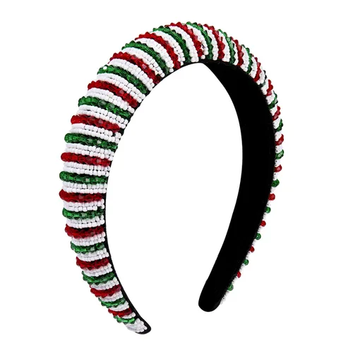 Miniatura 14 de Diadema con cuentas de poni, diadema de Raninbow, cinco de mayo, cinco de mayo, disfraz de fiesta, accesorio para el cabello, con cuentas de arco