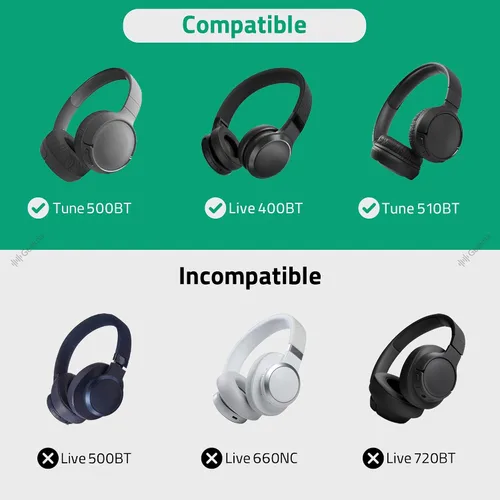 Miniatura 6 de Geekria NOVA - Funda para auriculares para auriculares compatibles con JBL Tune 510BT/500BT/670NC, Live 400BT y más, bolsa de transporte de viaje