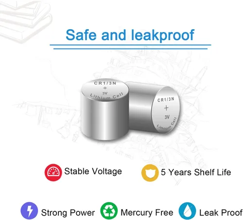 Miniatura 3 de SURPOWER CR1/3N 3V Batería de litio, paquete de 10 unidades 【5 años de garantía】