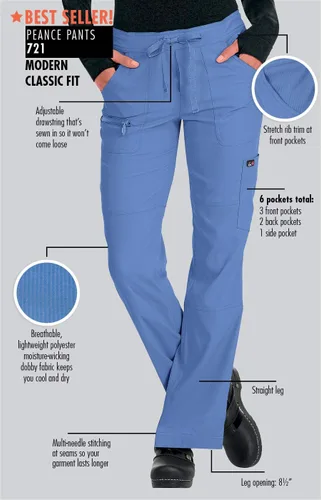 Miniatura 4 de KOI Lite Pantalón deportivo para mujer, con bolsillos múltiples