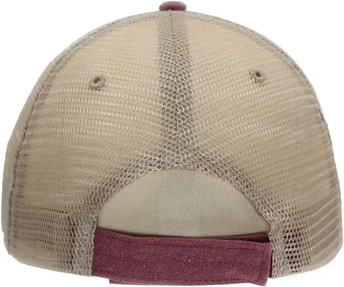 Miniatura 4 de Gorra de béisbol ajustable de malla suave de algodón lavado vintage