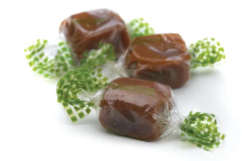 AvenueSweets - Caramelos suaves envueltos individualmente hechos a mano - Caja de 1 lb (manzana)