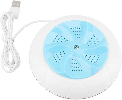 Miniatura 2 de Lavadora portátil, turbina ultrasónica portátil, mini lavavajillas con ventosas para el hogar, viajes, sala universitaria, apartamento de caravana