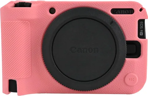 Miniatura 7 de Funda para cámara R50 V, cuerpo completo, delgada, ligera, de silicona, carcasa de goma para Canon Eos R50 V R50V (negro)