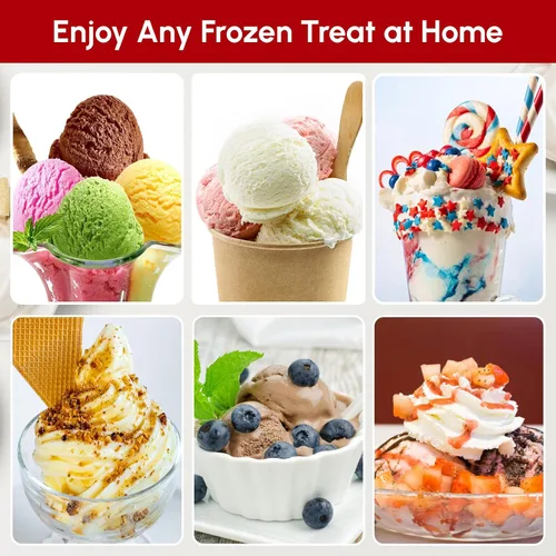 Miniatura 7 de KitchenAid - Accesorio para máquina de helados para batidora de pie Cuenco de helado de 2 cuartos de galón, se adapta a modelos KitchenAid de 4.5