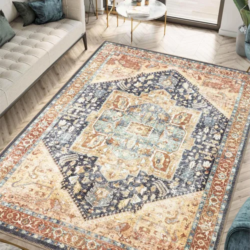 Miniatura 71 de Keen Home Design Alfombra de entrada de 2 x 3 pies, lavable a máquina con parte trasera antideslizante, ideal para entrada, cocina, baño, Multi