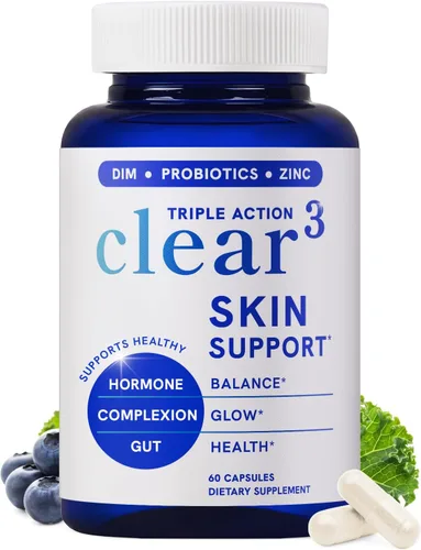 Miniatura 11 de Suplemento DIM 200 mg para el equilibrio hormonal Microesferas de liberación retardada Equilibrio de estrógeno para mujeres y hombres
