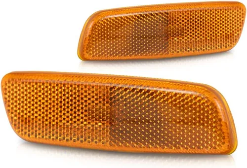 Miniatura 4 de KarParts360 Para 2004 2005 2006 Scion xA Conjunto de luz de marcador lateral par lado conductor y pasajero lado con bombillas para LX2550103 Lado